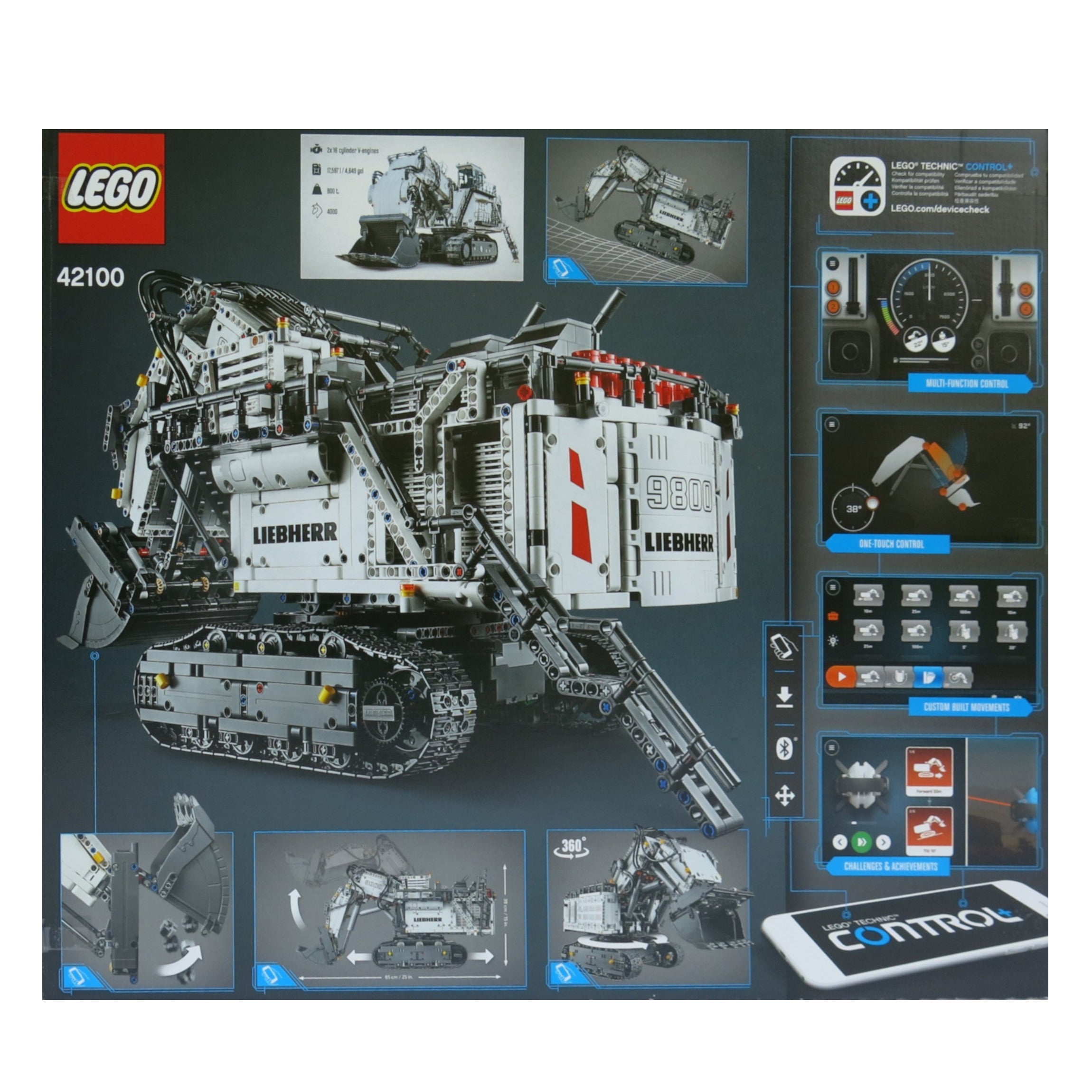 LEGO® mieten Liebherr Bagger R 9800 (42100) | LEGO®
